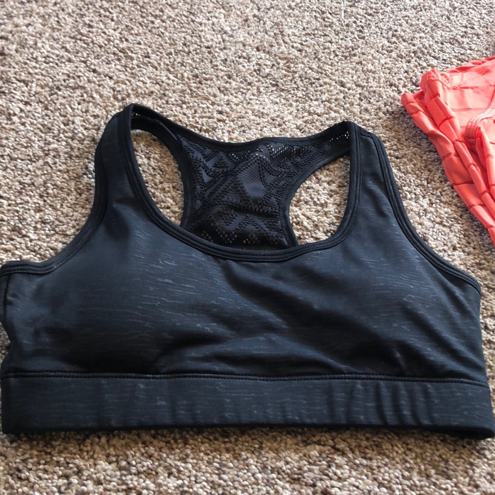 ZYIA Black Bomber Bra